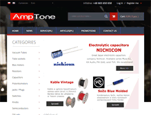 Tablet Screenshot of e-amptone.com